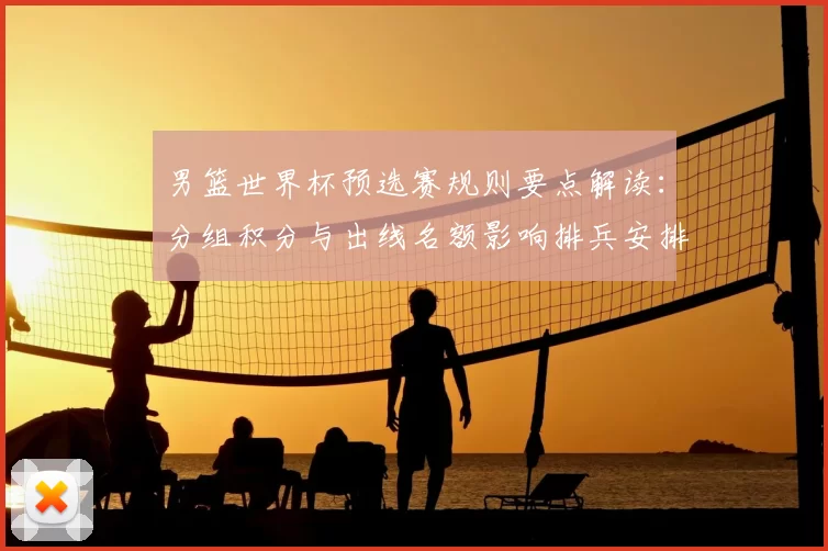 男篮世界杯预选赛规则要点解读：分组积分与出线名额影响排兵安排