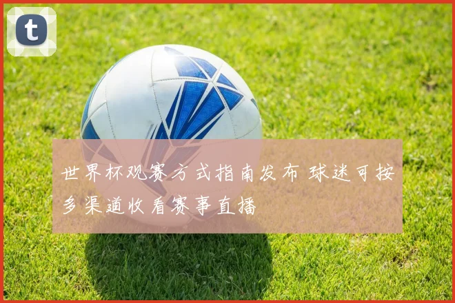 世界杯观赛方式指南发布 球迷可按多渠道收看赛事直播